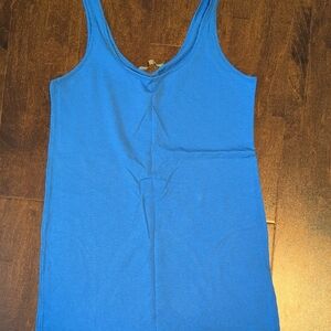 Smart set Blue Tank Top Size M